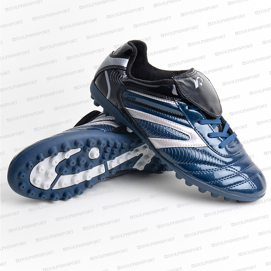 Бутсы футбольные KR-057 черно-синие