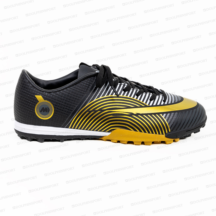 Бутсы футбольные KR-156 черно-золотой