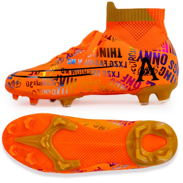Бутсы футбольные KR-179/2 оранжевый