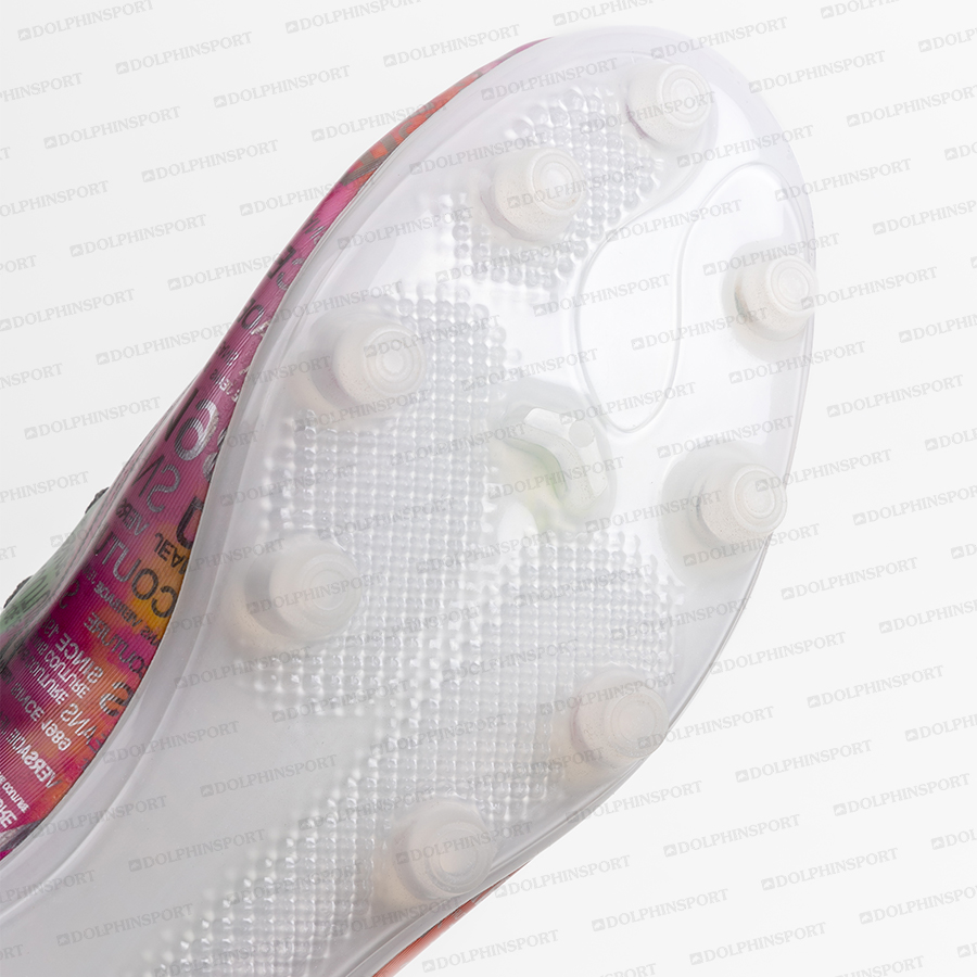 Бутсы футбольные KR-178/2 розовый-голубой