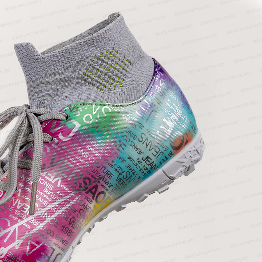 Бутсы футбольные KR-178 бело-розовый