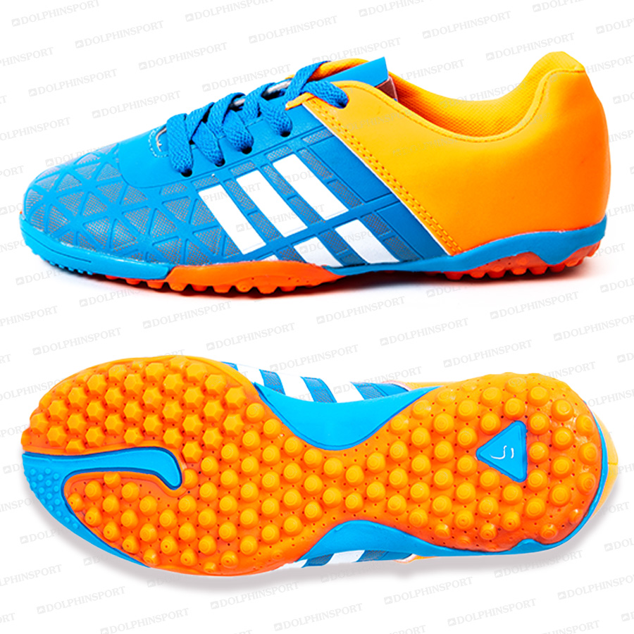 Бутсы футбольные KR-105 сине-красные