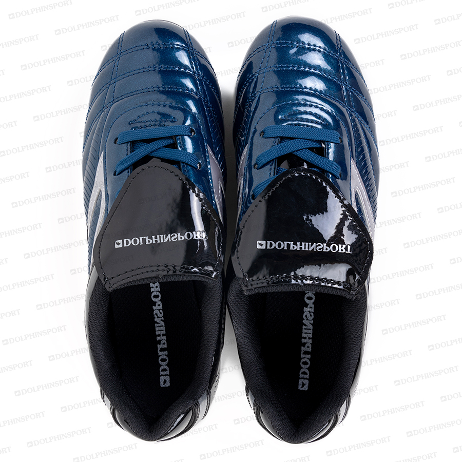 Бутсы футбольные KR-064 черно-синие