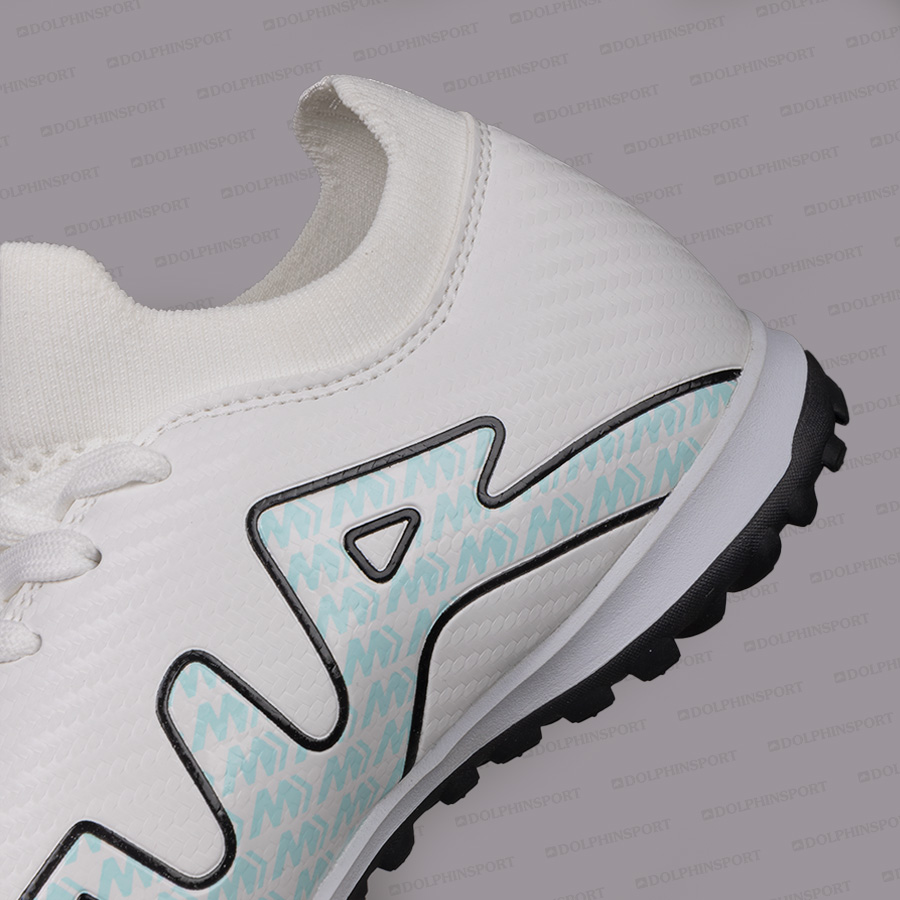 Бутсы футбольные KR-160 бело-бирюзовый