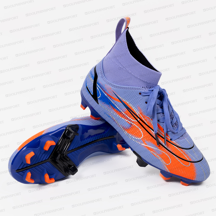 Бутсы футбольные KR-141/2 сиреневый