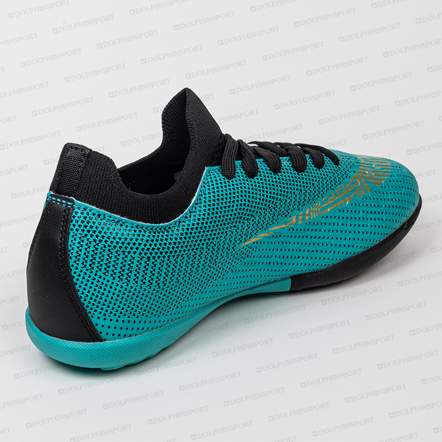 Бутсы футбольные KR-095 бирюзовые