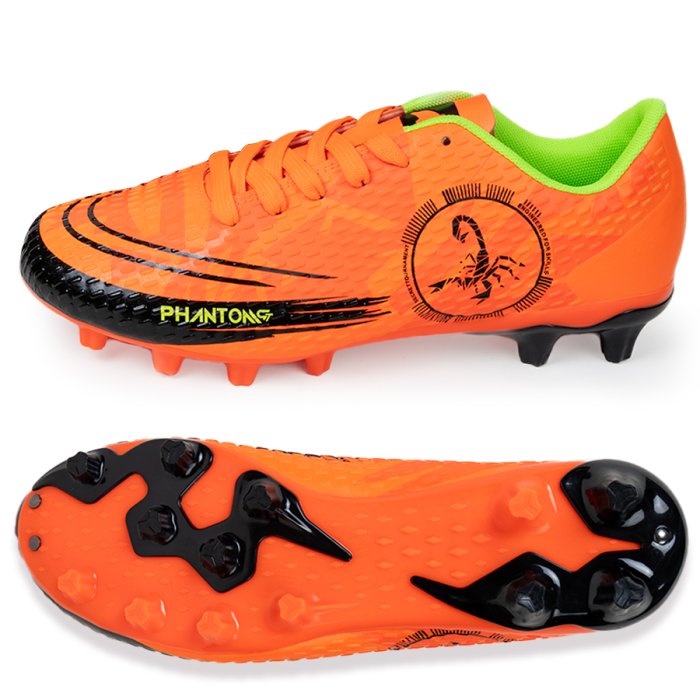 Бутсы футбольные KR-189/2 оранжевый