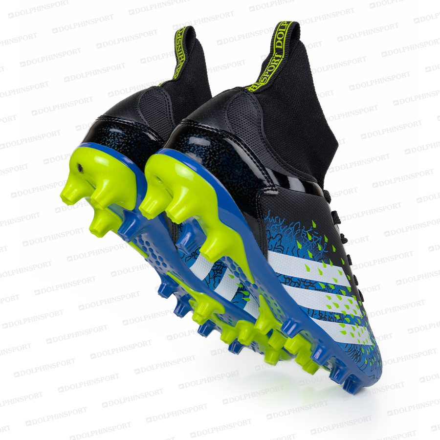 Бутсы футбольные KR-180/2 сине-зеленые