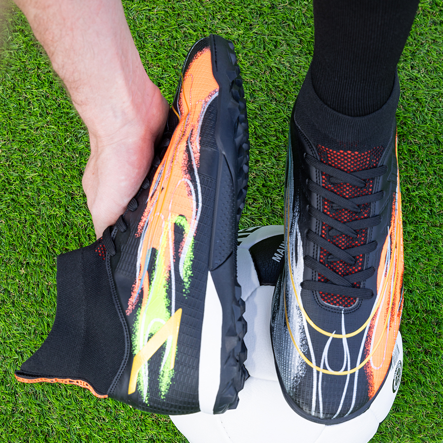 Бутсы футбольные KR-141 черные