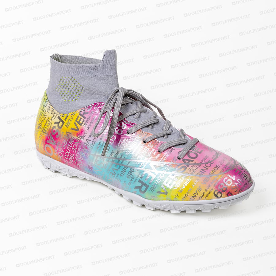 Бутсы футбольные KR-178 черный-белый