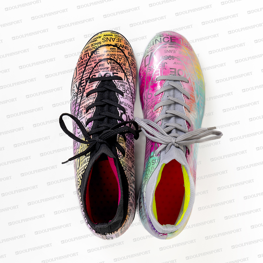 Бутсы футбольные KR-178 черный-белый