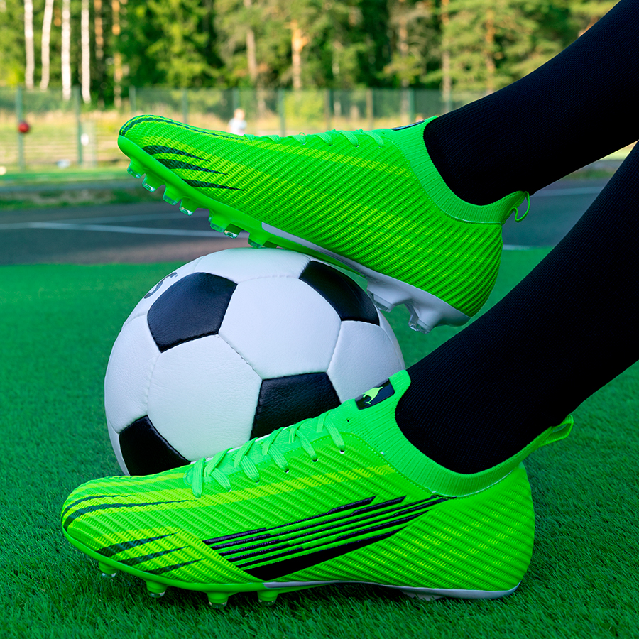 Бутсы футбольные KR-207 зеленые