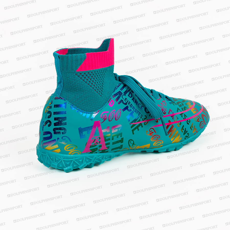 Бутсы футбольные KR-179 бирюзовый