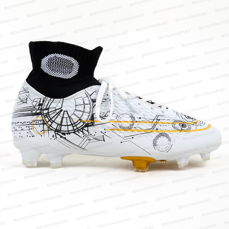 Бутсы футбольные KR-185 белый