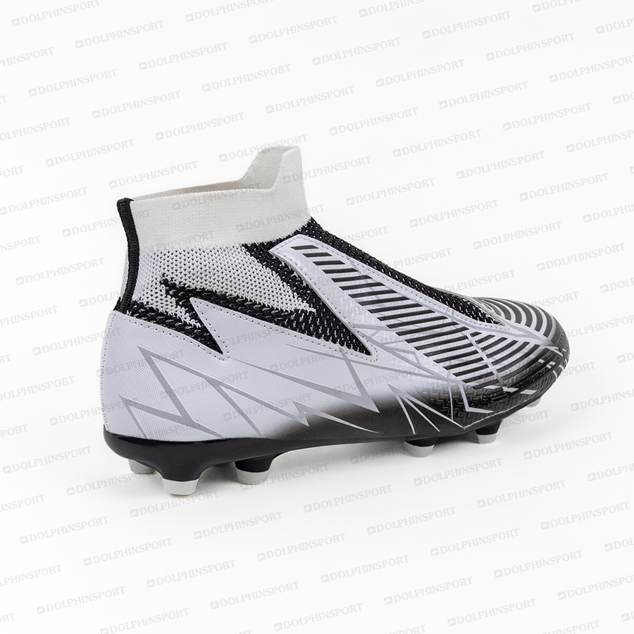 Бутсы футбольные KR-188 бело-черный