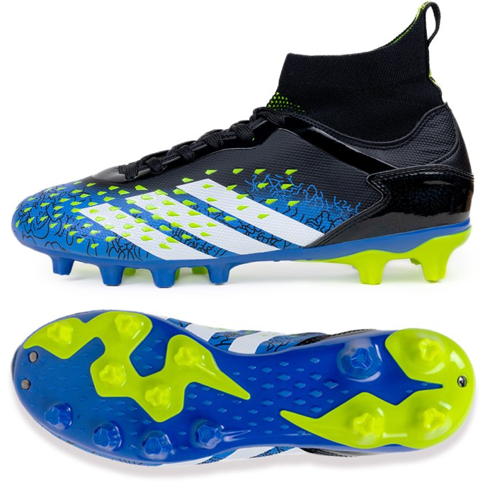 Бутсы футбольные KR-180/2 сине-зеленые
