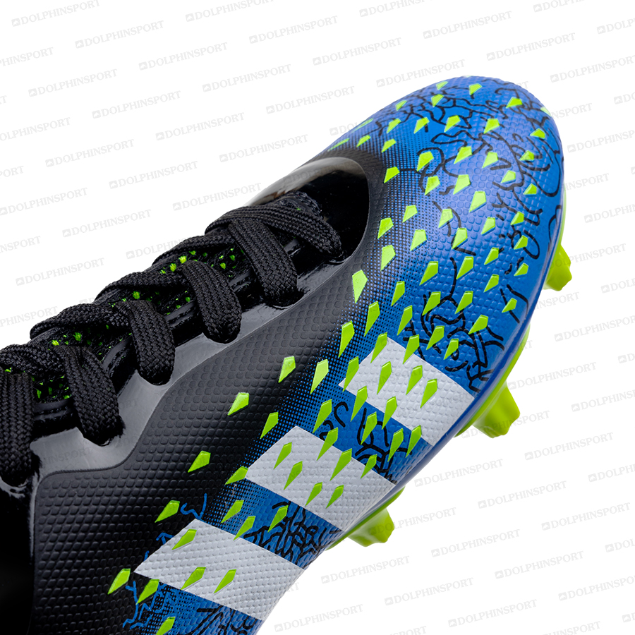 Бутсы футбольные KR-180/2 сине-зеленые