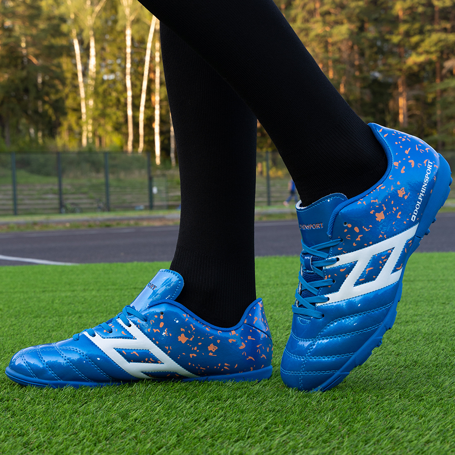 Бутсы футбольные KR-063 синие