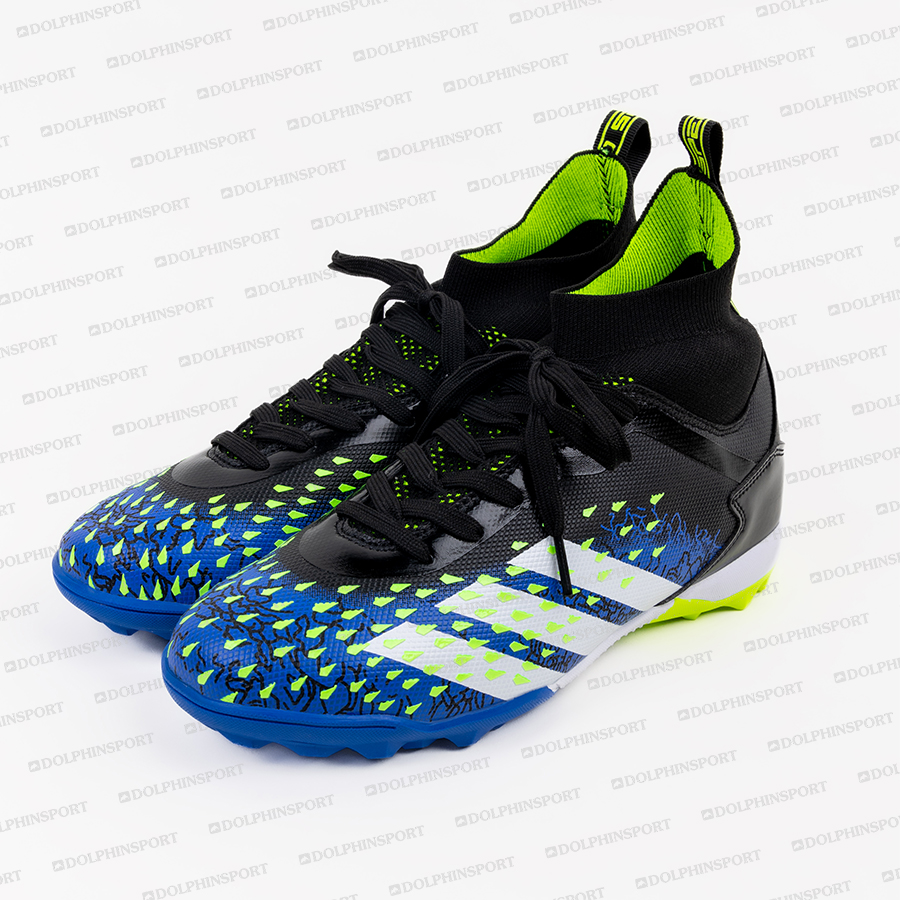 Бутсы футбольные KR-180 сине-зеленый