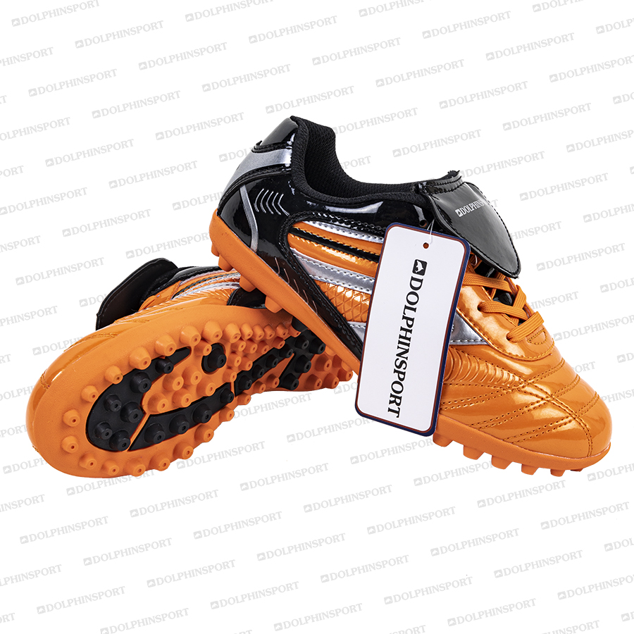 Бутсы футбольные KR-059 оранжевые