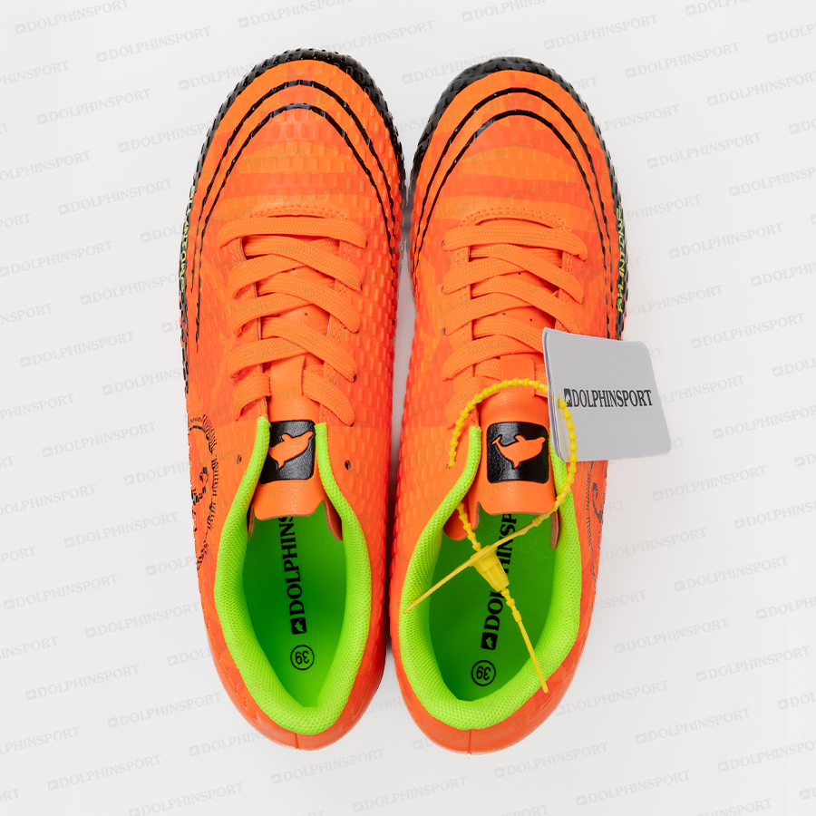 Бутсы футбольные KR-189/2 оранжевый