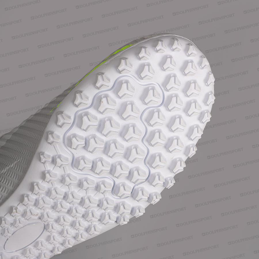 Бутсы футбольные KR-200 бело-зеленые