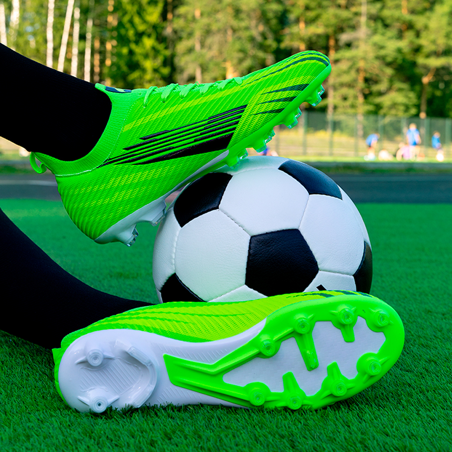 Бутсы футбольные KR-207 зеленые