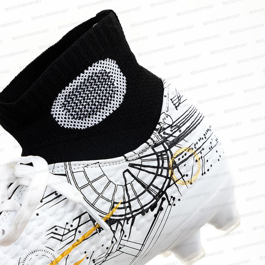 Бутсы футбольные KR-185 белый