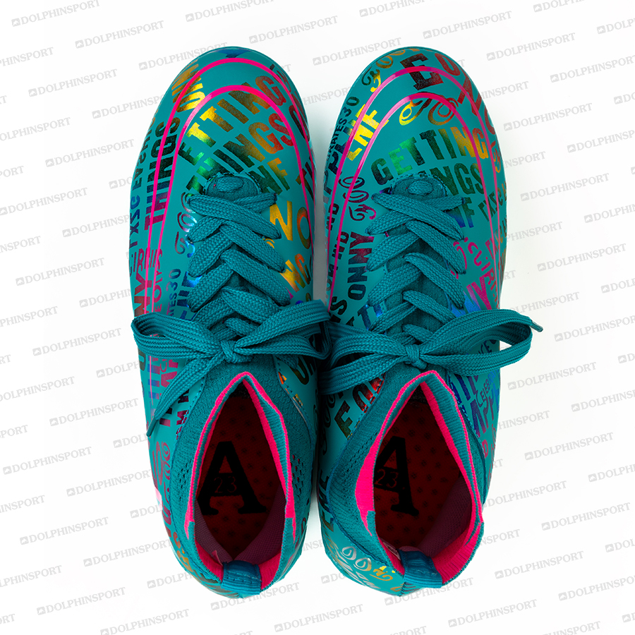 Бутсы футбольные KR-179 бирюзовый