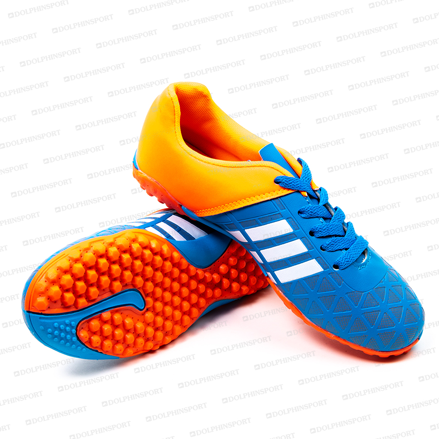 Бутсы футбольные KR-105 сине-красные