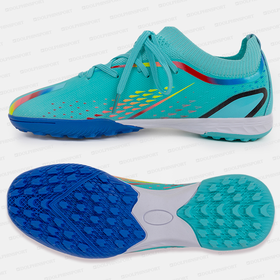 Бутсы футбольные KR-157 бирюзовый