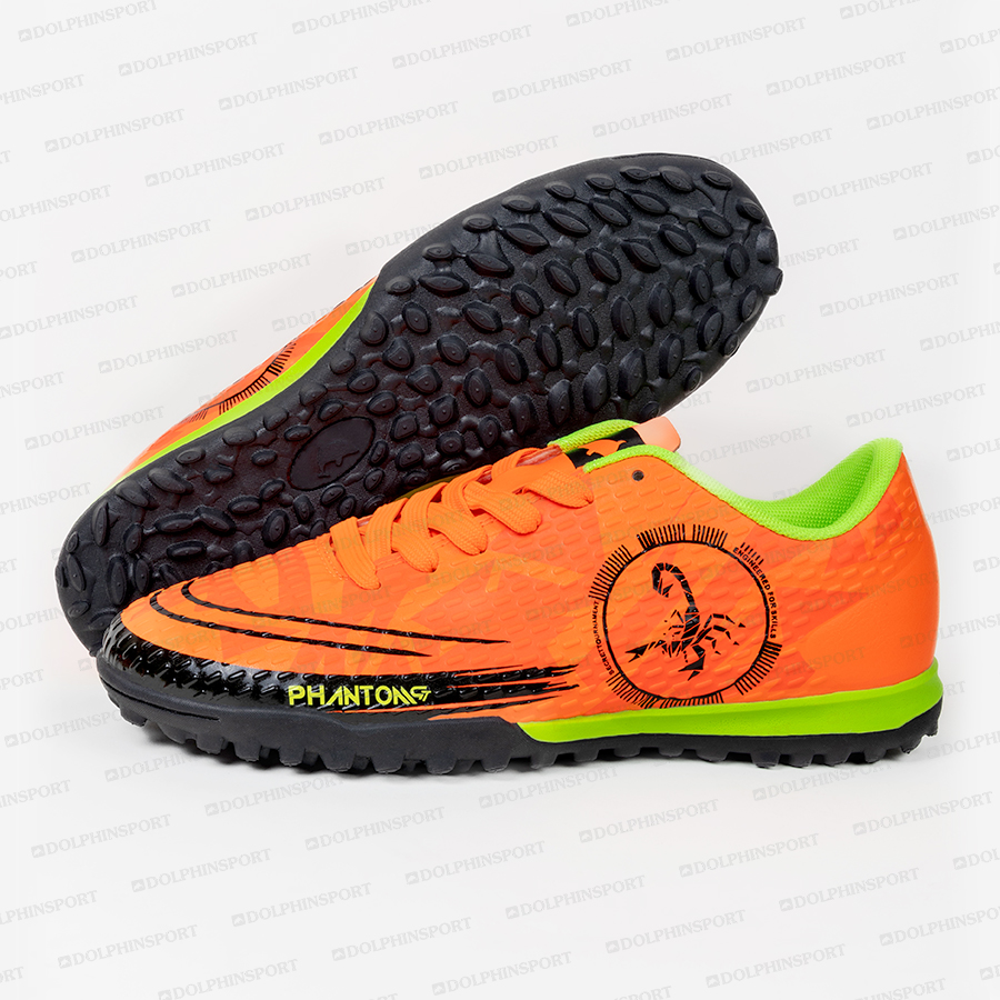 Бутсы футбольные KR-189 оранжевый