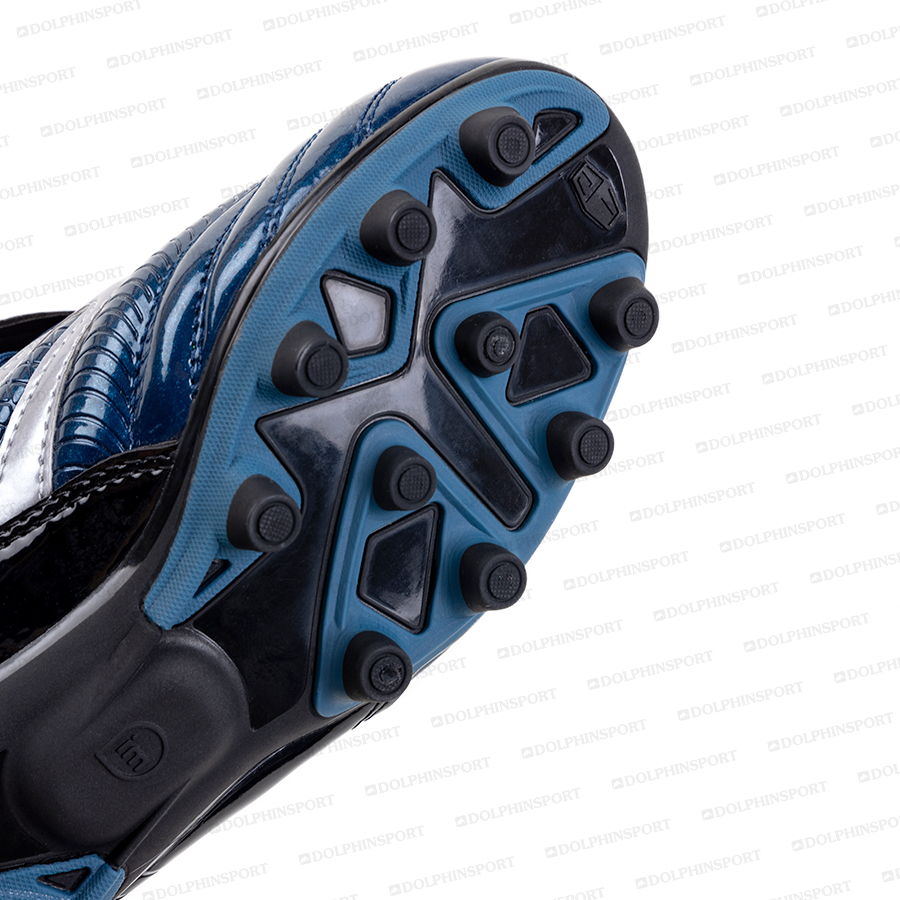 Бутсы футбольные KR-064 черно-синие