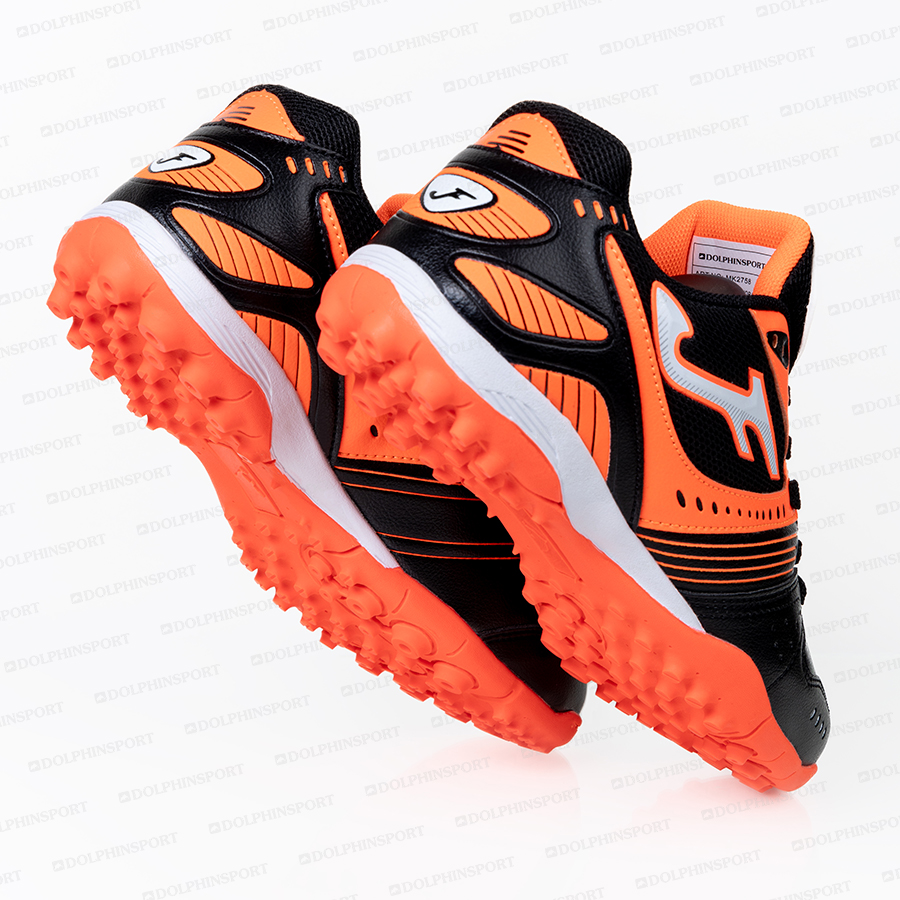 Бутсы футбольные KR-184 черно-красный