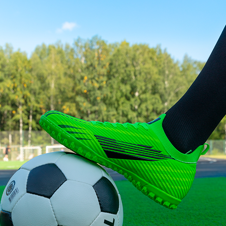 Бутсы футбольные KR-200 зеленые