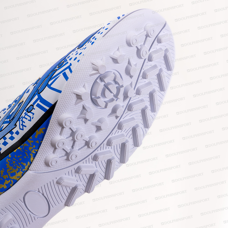 Бутсы футбольные KR-187 бело-синий