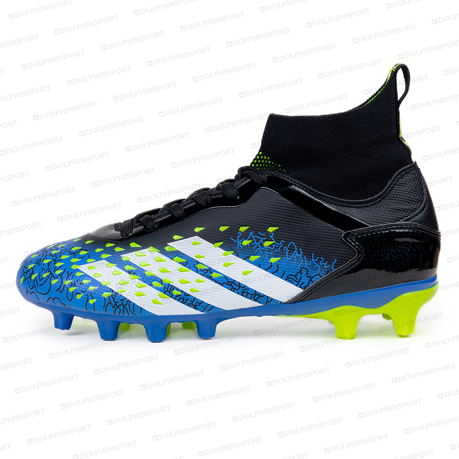 Бутсы футбольные KR-180/2 сине-зеленые