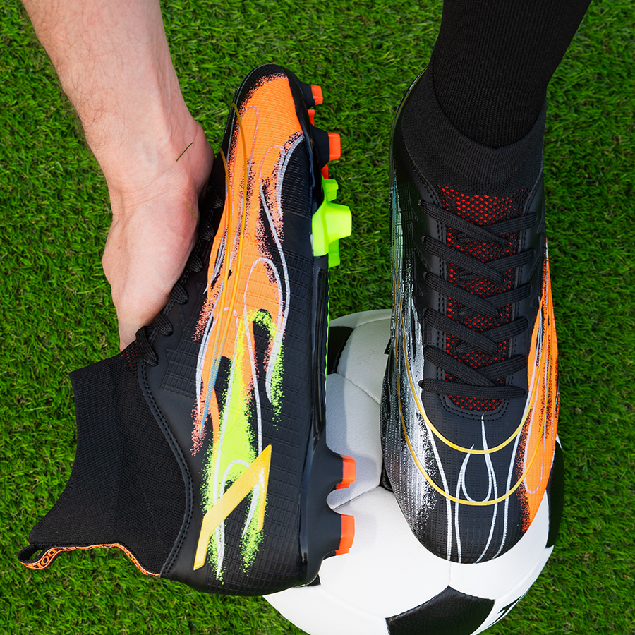 Бутсы футбольные KR-141/2 черный