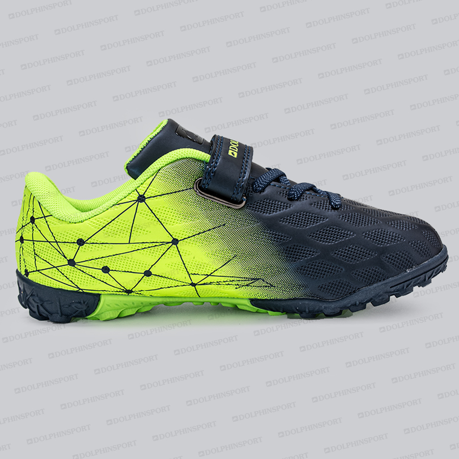 Бутсы футбольные KR-197 сине-зеленые