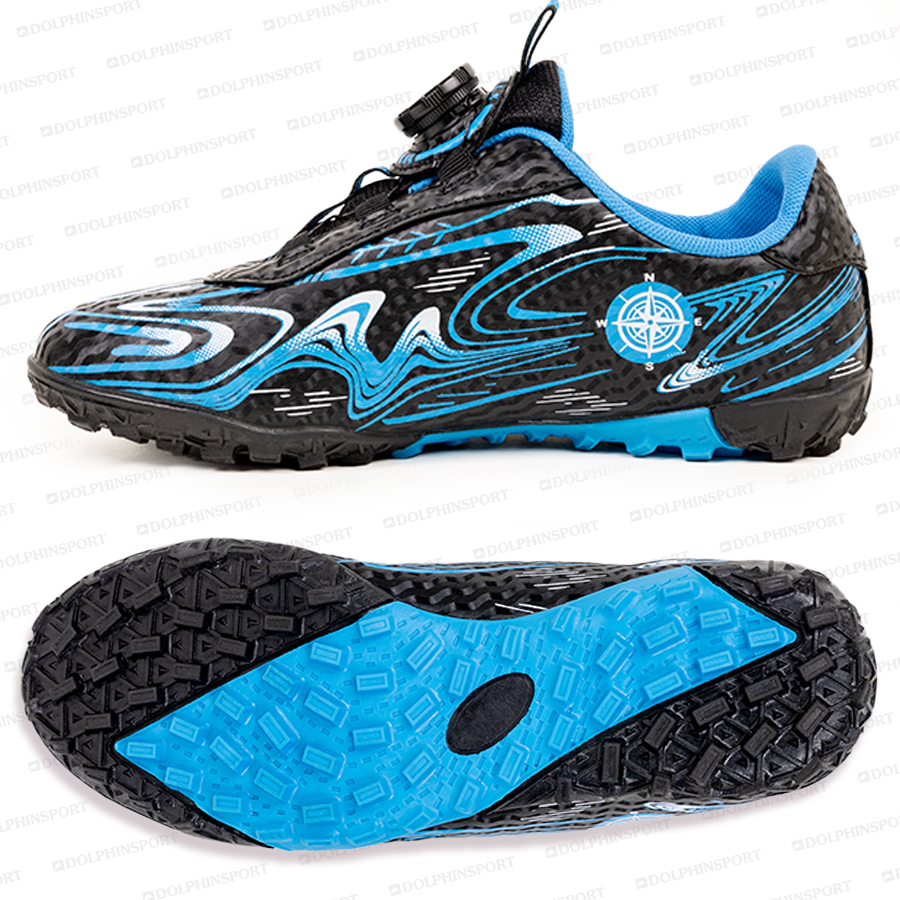 Бутсы футбольные KR-161 черно-синий