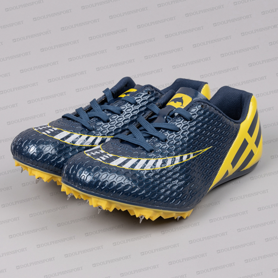 Шиповки KR-077 сине-желтые