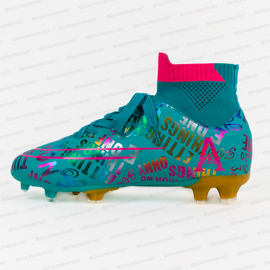 Бутсы футбольные KR-179/2 бирюзовый