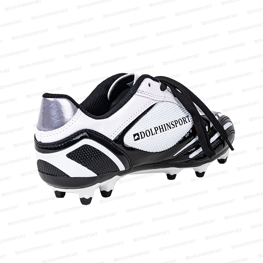 Бутсы футбольные KR-096 черно-белые