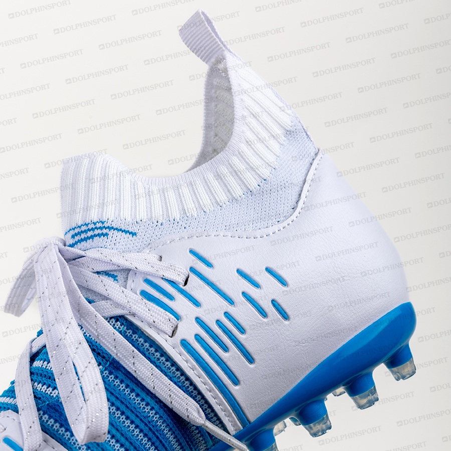 Бутсы футбольные KR-177/2 бело-голубой