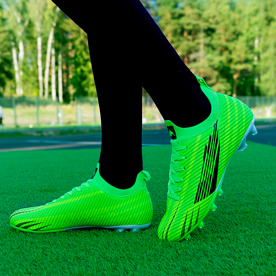 Бутсы футбольные KR-207 зеленые