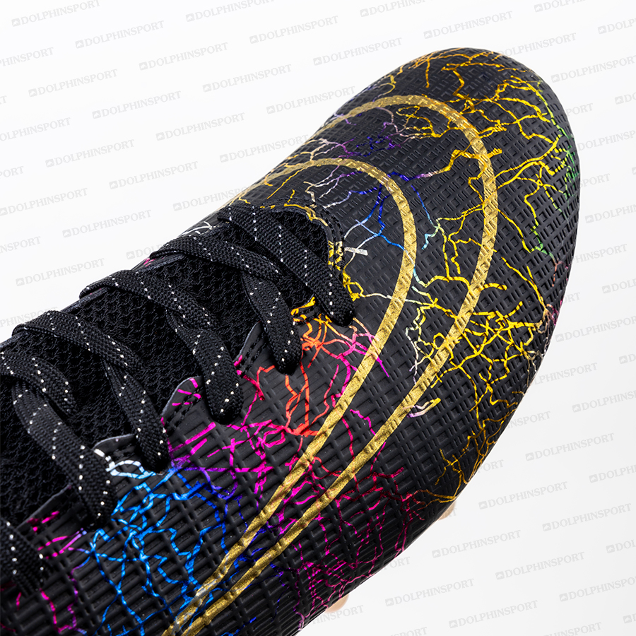 Бутсы футбольные KR-133 черный с золотом