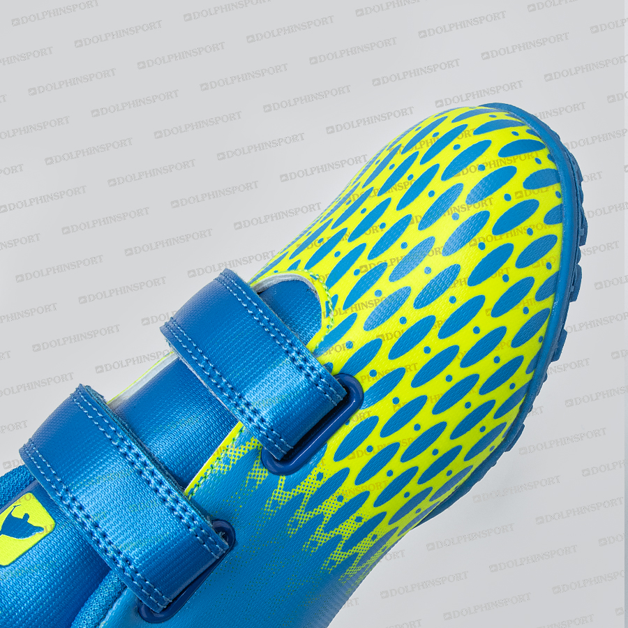 Бутсы футбольные KR-183 сине-зеленый