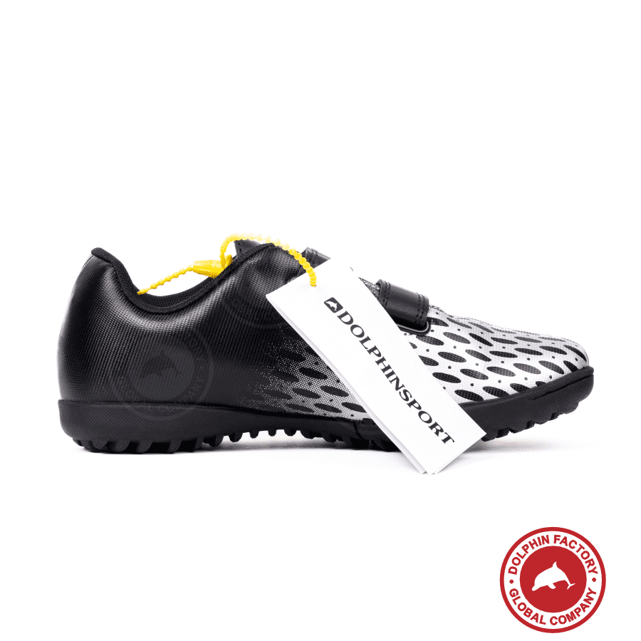 Бутсы футбольные KR-183 черно-серый