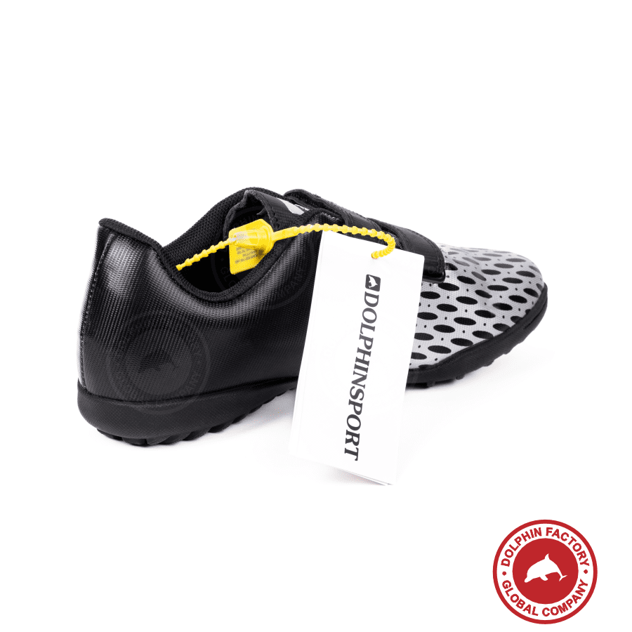 Бутсы футбольные KR-183 черно-серый