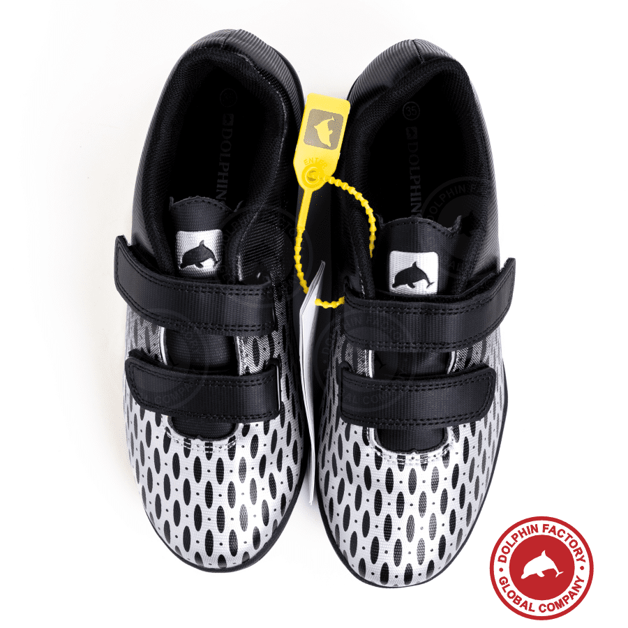 Бутсы футбольные KR-183 черно-серый